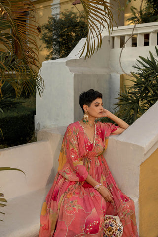 A perfect kaftan dress for parties, holiday, vacation or resort sundowner.